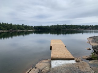 8ft x 24ft Floating Pontoon Dock in Snug Harbour.jpeg